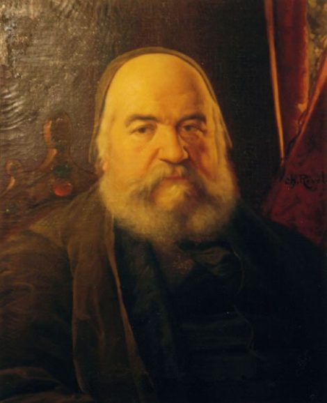 Eliphas Levi - Portrait 1874 - color