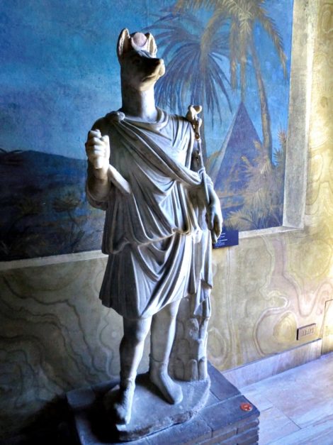Statue of Hermanubis at Vatican Museum: