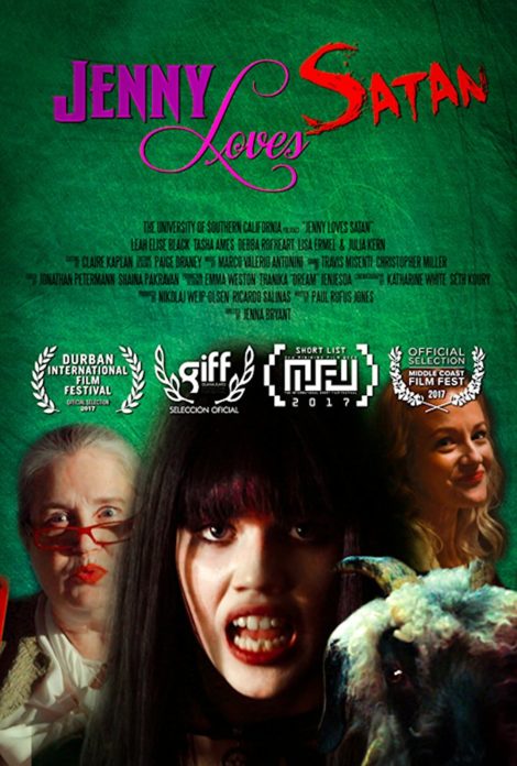 Film Poster - Jenny loves Satan - 2016