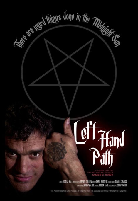 Left Hand Path - There are Wyrd Things Done in the Midnight Sun - Official Poster for the film by Jessica Hall