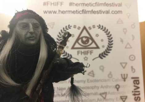 Witch Nettle among the guests at the First International Hermetic Film Festival 2018 in Venice